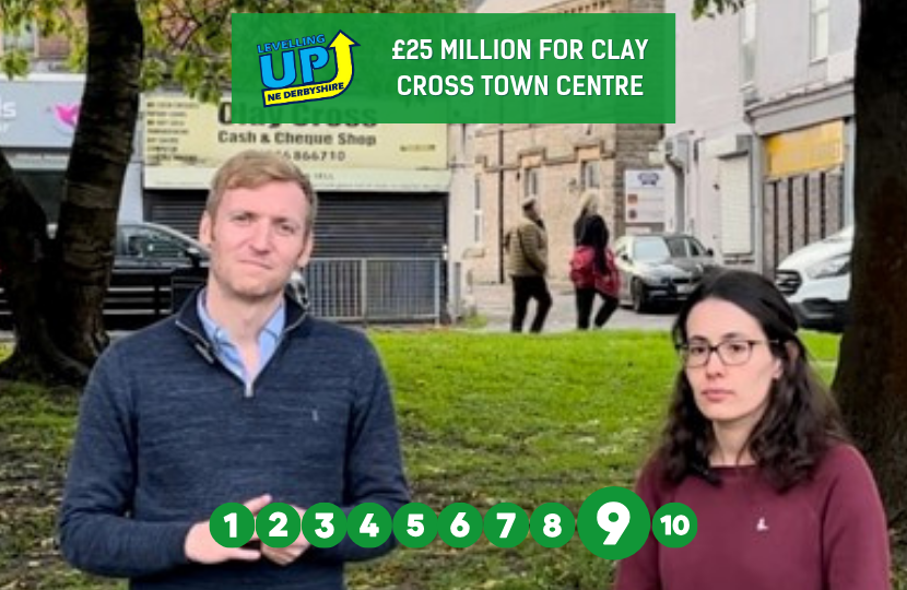 Project 9: £25 Million for Clay Cross Town Centre