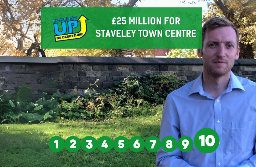 Project 10: £25 Million for Staveley Town Centre