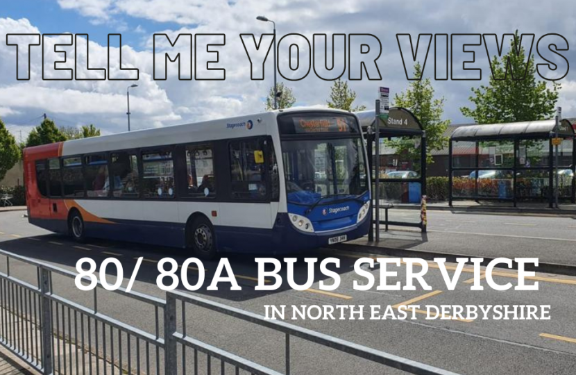 Tell us your view on the 80 / 80A bus service