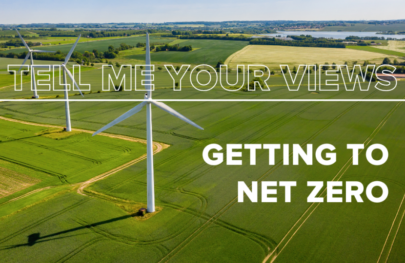 Share your views on getting to net zero