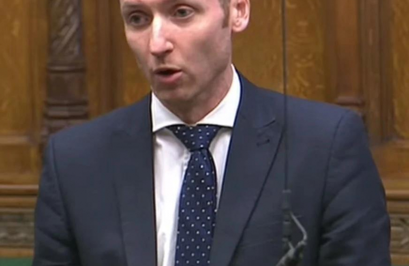 Lee in the House of Commons Chamber
