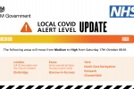 North East Derbyshire moving to high alert
