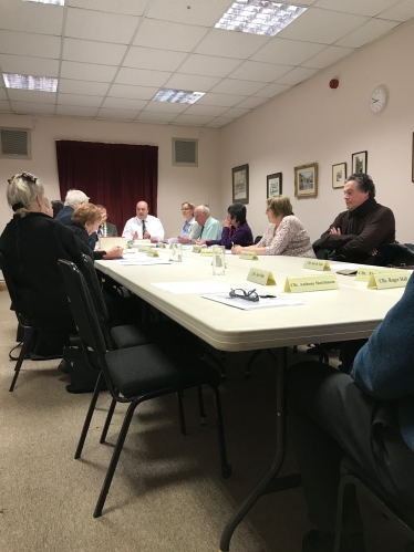 Dronfield Town Council meeting