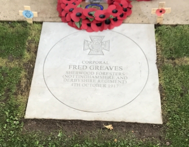 Fred Greaves Memorial Stone