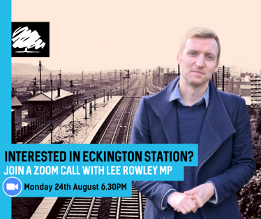 Interested in Eckington Station? Book your place on the zoom call.