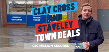 Lee Rowley MP announces town deal success for Clay Cross and Staveley